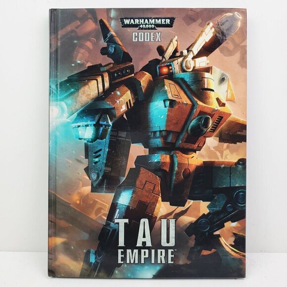 Warhammer 40k Codex Tau Empire Book Supplement Hardcover Games Workshop 2012 - Picture 1 of 9